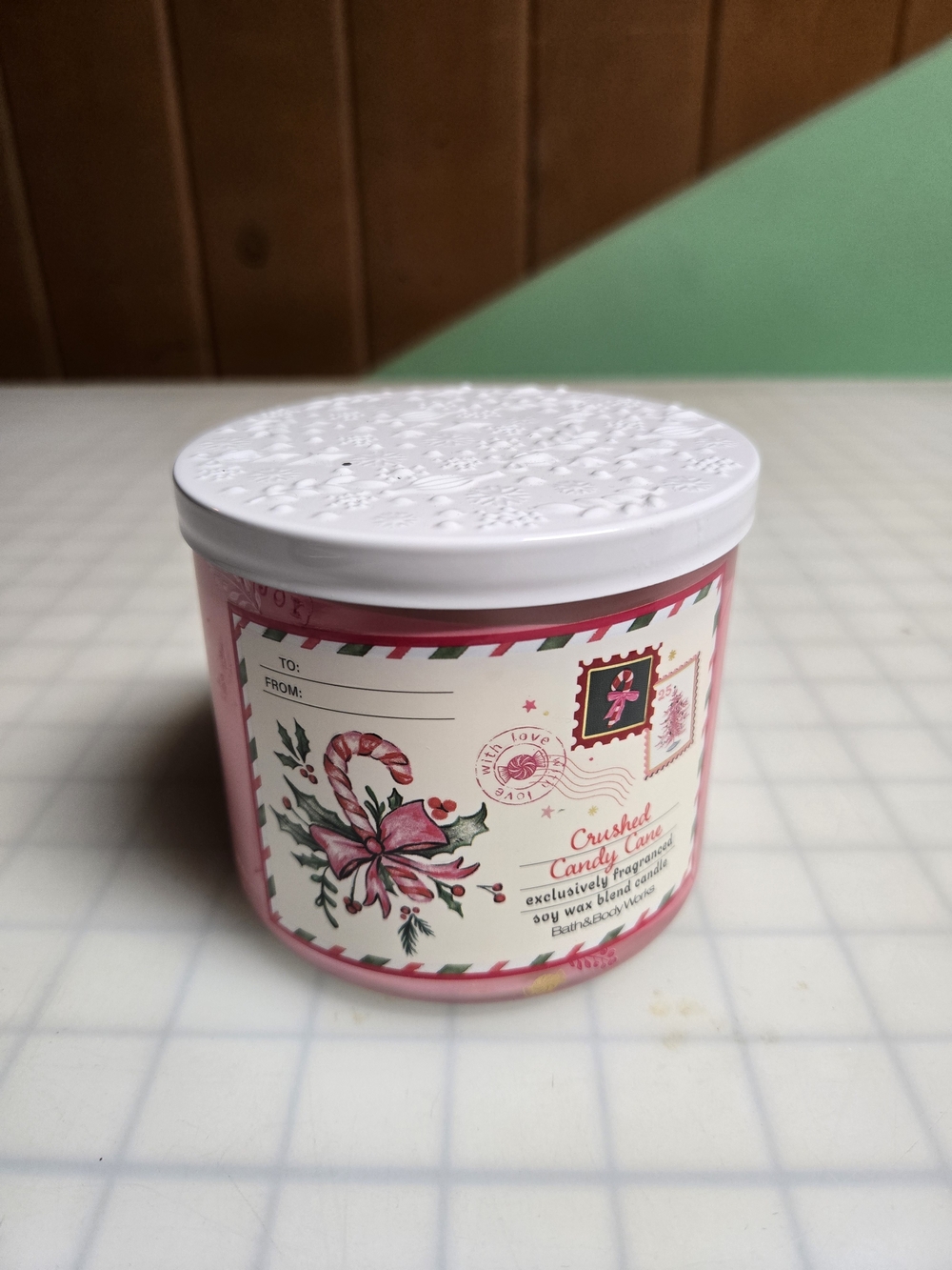 Bath & Body Works Crushed Candy Cane Candle